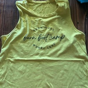 Burn Boot Camp tank